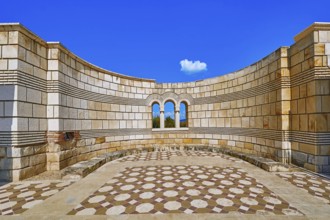 Ruins of the Great Basilica in Pliska, Bulgaria, Europe