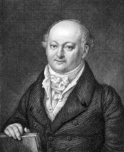 Franz Ludwig von Hornthal (1760-1833) on engraving from 1859. First Mayor and Freeman of Bamberg.