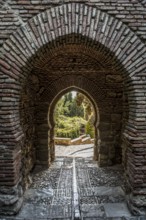 Malaga, Spain, April 2016: Castillo de gibralfaro, Malaga, Spain, Europe