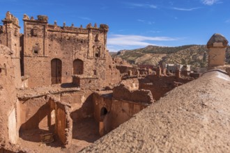 An old kasbah that served as a base for nomadic tribes, with a sense of ruggedness and adventure
