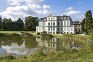 Schloss Wilhelmsthal, Wilhelmsthal Palace, Calden, Hesse, Germany, Europe