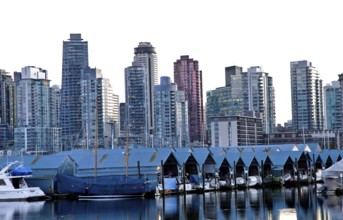 Vancouver Skyline Canada dwntown west end City