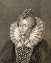 Elizabeth I, 1533 - 1603, Queen of England 1558 - 1603, Tudor dynasty