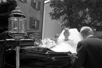 Princess Birgitta of Hohenzollern and Sweden marries Prince Johann Georg of
