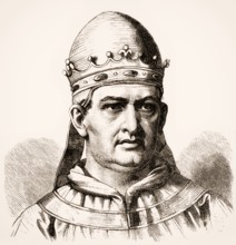 Pope John VIII, was Pope from 14 December 872 to his death in 882