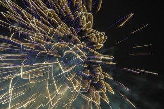 Yokohama Minato Mirai of fireworks (Yokohama Festival 2019). Shooting Location: Yokohama-city
