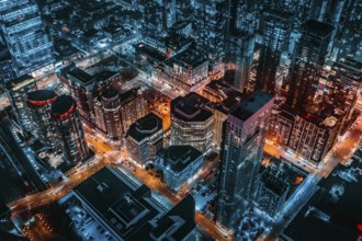 The light of the city that illuminates the night sky. Shooting Location: Toronto