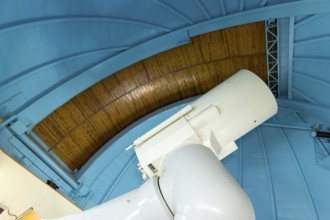 The huge professional telescope in The Bulgarian National Astronomical Observatory (Rozhen