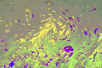 Traditional Ottoman Turkish abstract marbling art patterns as background