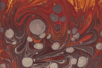 Abstract creative marble pattern texture. Traditional art of Ebru marbling