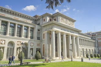 Museo del Prado art museum, Paseo del Prado, Madrid, Spain, Europe