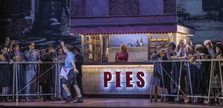 BERLIN, Germany - November 2024: Sweeney Todd (The Demon Barber of Fleet Street) - A musical