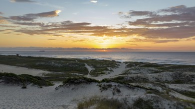 Florianópolis, Campeche beach during sunrise. Brazil. Rio Tavares neighborhood