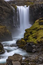 Dynandi waterfalls, Westfjords, Iceland, Europe