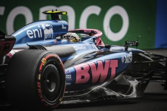 Jack Doohan of Australia drives the BWT Alpine F1 Team A525 Renault during third practice in the