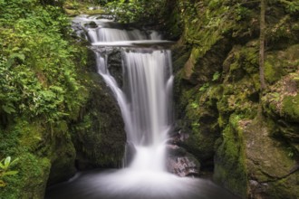 Long exposure of the Geroldau waterfall