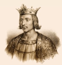 Childebert III, called the Just, 670 or 683-711, Merovingian King of the Franks