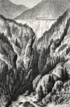 The Mont Cenis Pass Railway, Savoie, France, 1868 to 1871, Europe