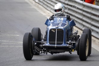 ERA R4A from 1935, parade of vintage pre-war racing cars, 11th Grand Prix Monaco Historique 2018,
