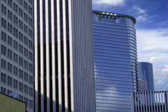 Downtown Houston Texas buildings urban city skyscrapers