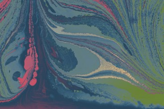 Abstract creative marbling pattern for fabric, design background texture