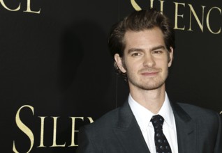 Andrew Garfield at the Los Angeles premiere of 'Silence' held at the Directors Guild Of America in