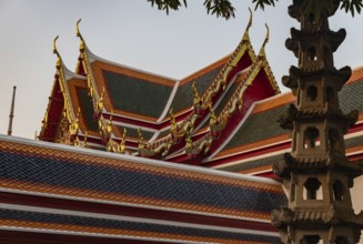 A picture of the Wat Pho Temple