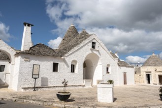 Famous trullo Sovrano in Alberobello, Southern Italy