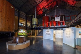 Exhibition Hall, Sugar Museum, L'Aventure du Sucre, Pamplemousses, Indian Ocean, Island, Mauritius,