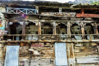 Mukhba village, Harsil, Uttarakhand, India, Asia