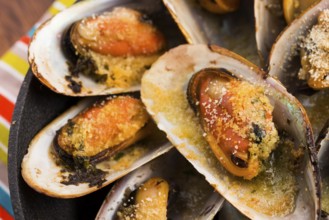 Delicious Fresh Clams with herbs