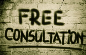 Free Consultation Concept