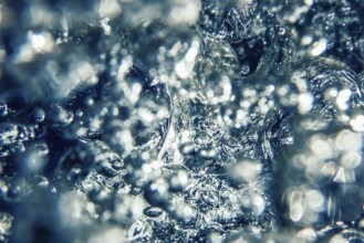 Air bubbles, underwater bubbles Abstract underwater background