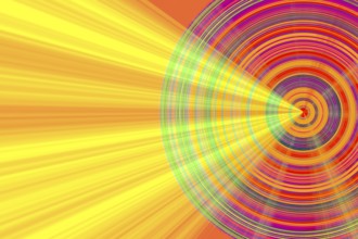 Abstract colorful geometric circle pattern. Geometric modern background. Business and corporate