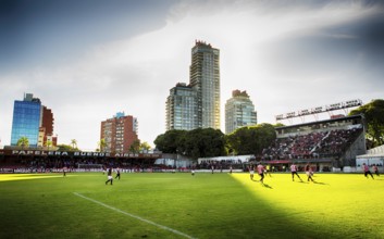 Stadium of Club C.A. Defensores de Belgrano Buenos Aires, Argentina 2018
