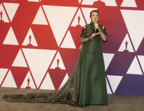 Olivia Colman at the 91st Annual Academy Awards, Press Room held at the Loews Hotel in Hollywood,