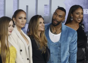 Lucy Paez, Jennifer Lopez, Niki Caro, Omari Hardwick and Yvonne Senat Jones at the Los Angeles