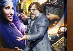 Jack Black at the Los Angeles premiere of 'The House With A Clock In Its Walls' held at the TCL
