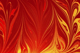 Abstract creative marble pattern texture. Traditional art of Ebru marbling