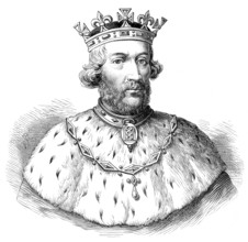 Edward II or Edward of Caernarfon, 1284 - 1327, King of England from 1307 to 1327, Eduard II.