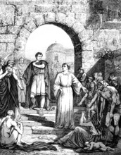 Saint Lawrence of Rome or Laurence, a deacon of the city of Rome under Pope St Sixtus II