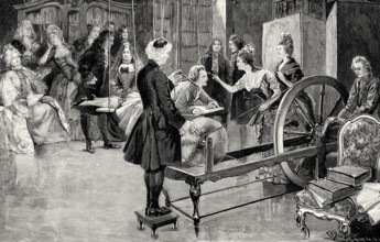 Experimental demonstrations of static electricity by Jean-Antoine Nollet, 1700 –1770, a French