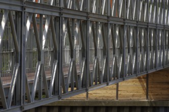Bridge scaffolding