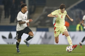 Football, U21, Friendly match, 2024/2025, Germany U21 vs. Spain U21, 25.03.2025, Merck-Stadion am