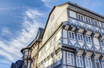 Timber framing houses Goslar old town, Germany, Europe