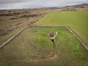 Dolmen of the Cotorrita, Neolithic, municipality of Los Altos, Las Merindades, Burgos, Spain,