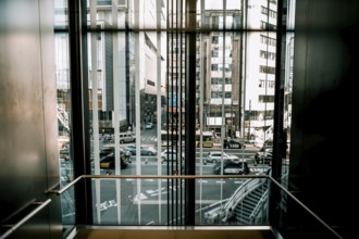 City office view. Shooting Location: Shibuya -ku, Tokyo