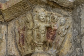 North door, basilica Saint-Just de Valcabrère, 12th century, Comminges, French Republic