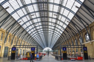 King's Cross railway station in London, United Kingdom, Europe