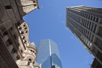 Toronto Downtown urban city blue sky modern